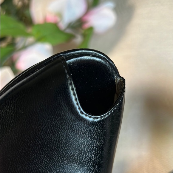 👠Apostrophe Vintage Black Peep Toe Heels - Picture 12 of 16